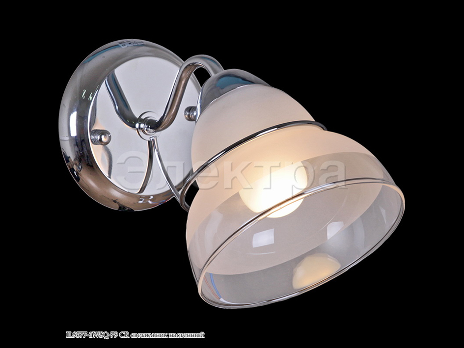 Светильник бра IL 9577-1WSQ-79 CR     ELEKTRA