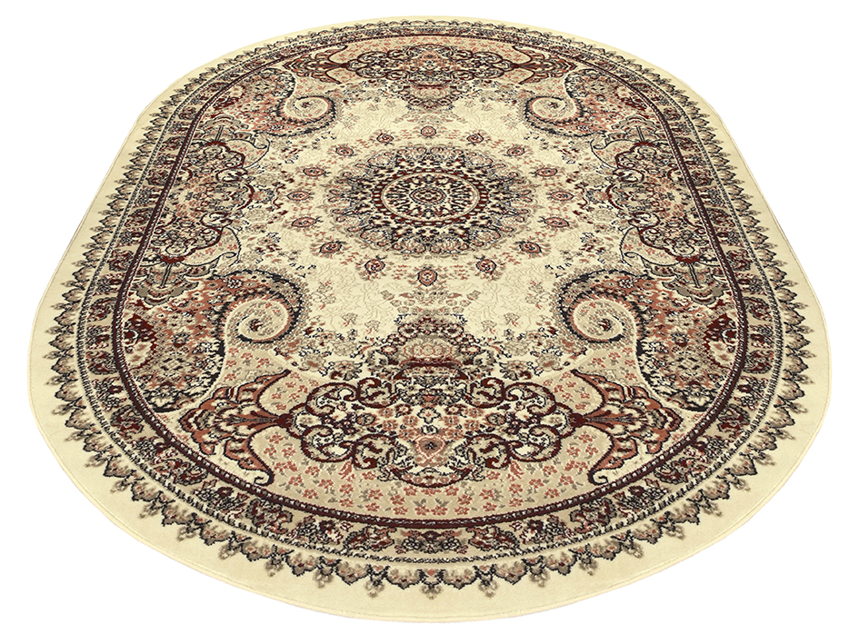 Ковер GULENDAM 160X230 11672A CREAM ОВАЛ   PREMIER HALI