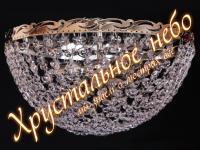 Люстра  Хрустальная Анжелика СЕТКА ЗОЛОТО    ХРУСТАЛЬНОЕ НЕБО