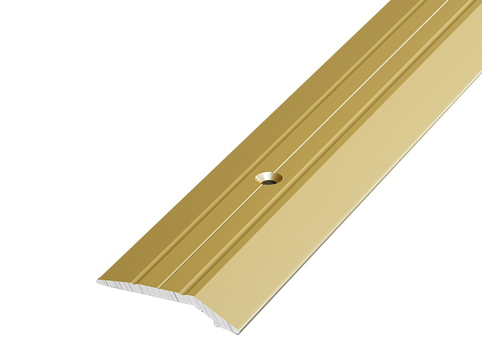 Стык 32*4.5мм 0.9 золото анодированное разноуровневый 