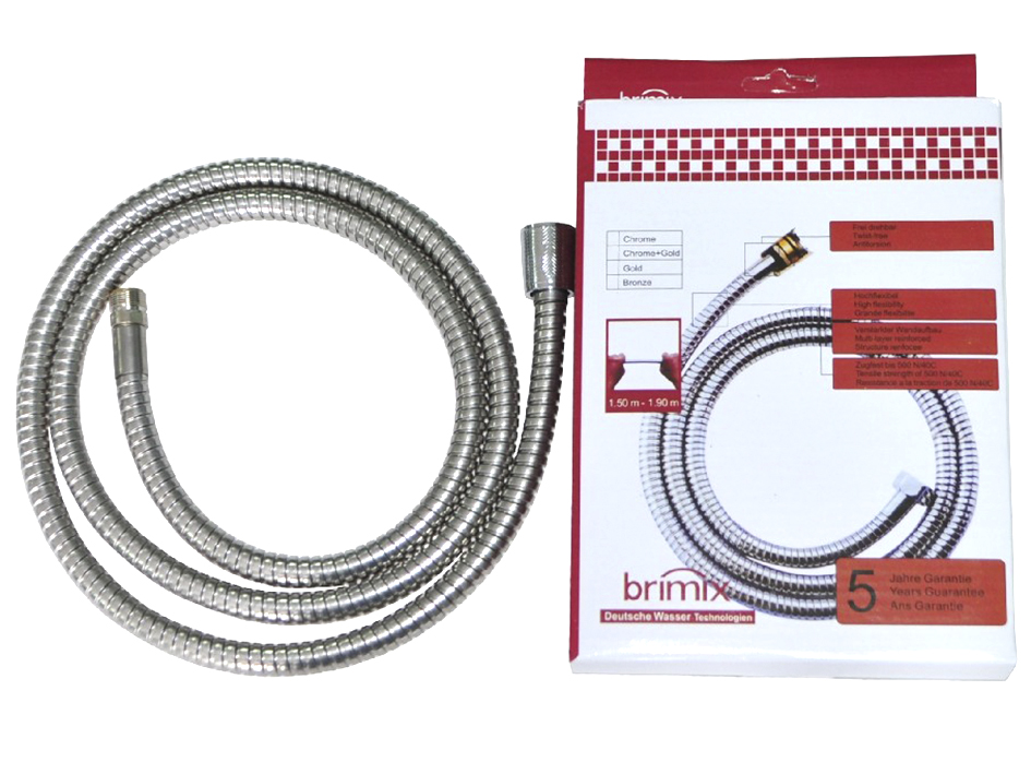Шланг 1/2 1.5м для вытяжного смесителя BRIMIX  САНАКС