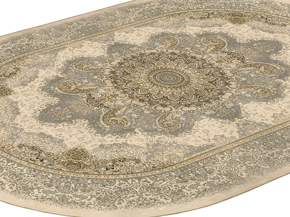 Ковер ELEGANCE LAVIN 200X300 LV030 CREAM ОВАЛ   FARRAHI