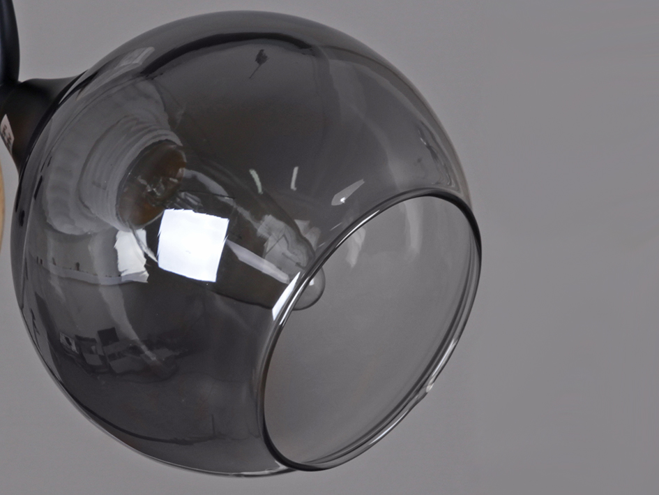 Светильник 06780-0.3-05 BK+WOOD      ELEKTRA