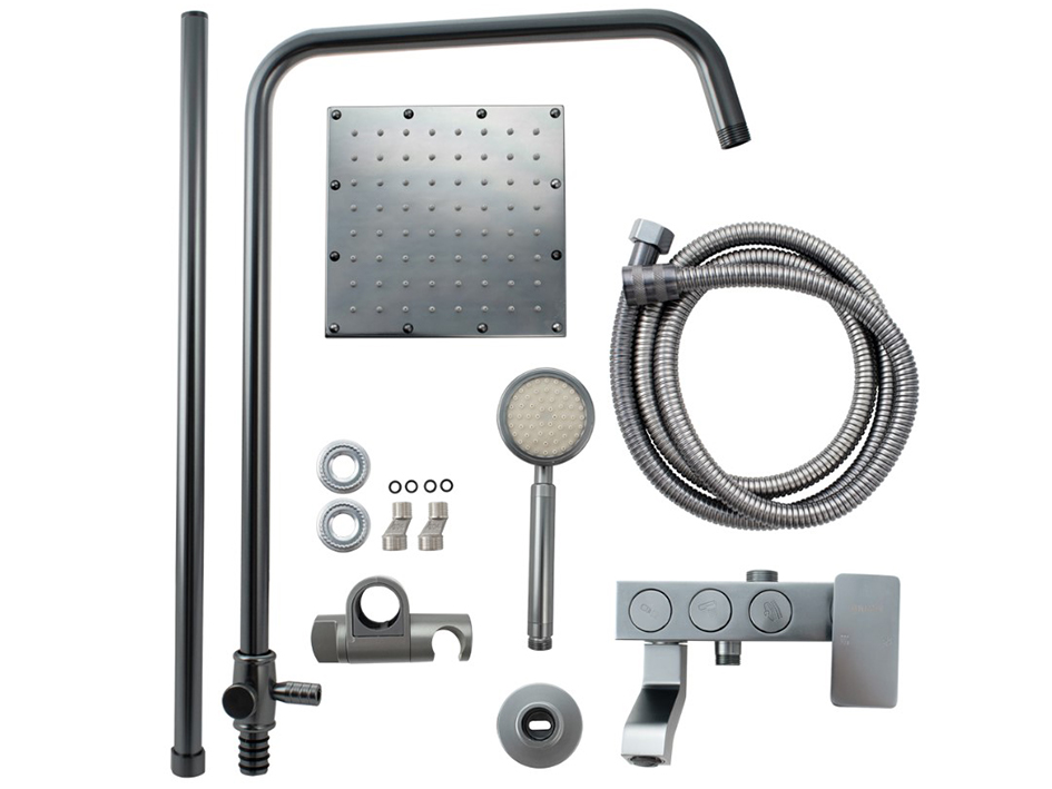 Душевая стойка с смесителем 88705 ТИТАН BRIMIX  САНАКС 