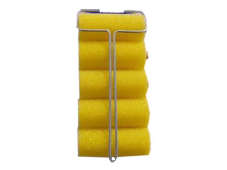 Набор валиков желтый 6см