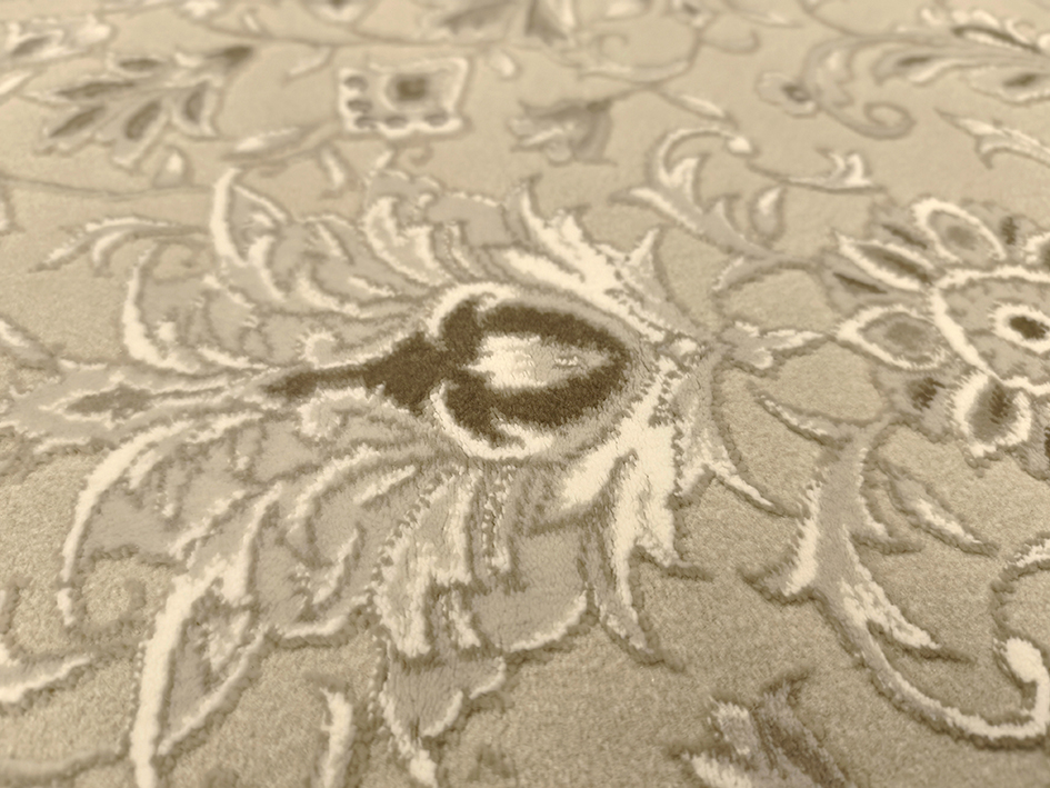 Ковер ELEGANT 100X300 EL101 L.BEIGE CREAM  FDS OZ KAPLAN 
