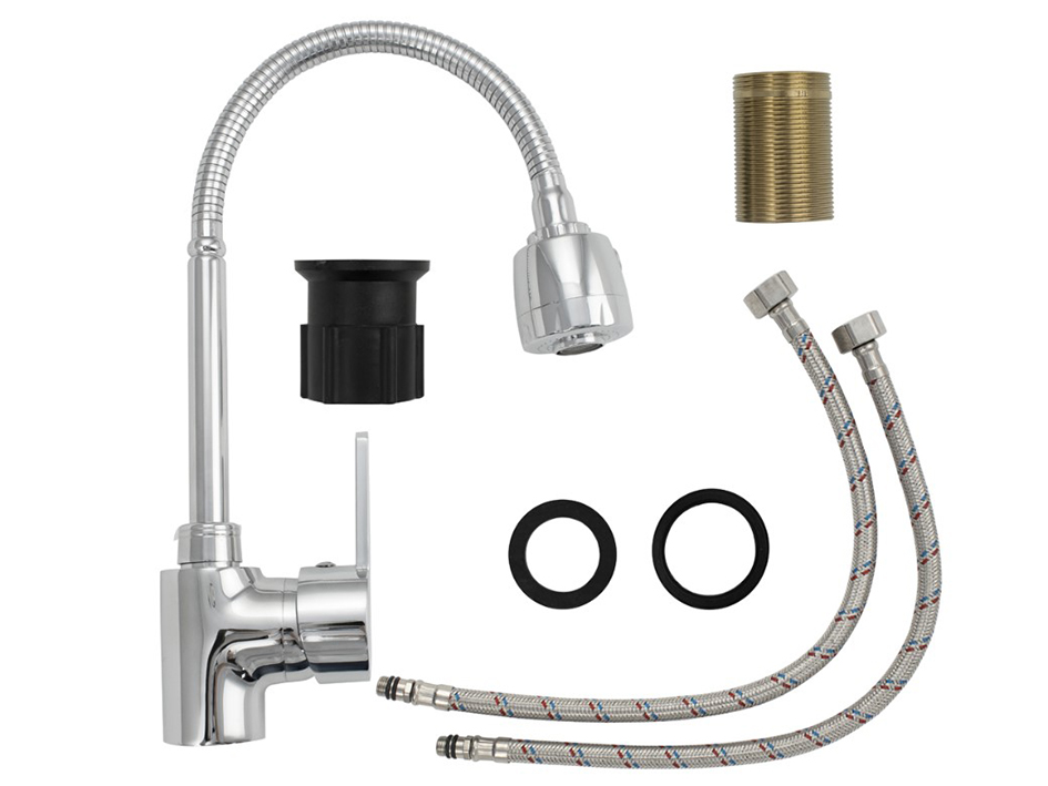 Смеситель для мойки гибкий 1309  САНАКС 