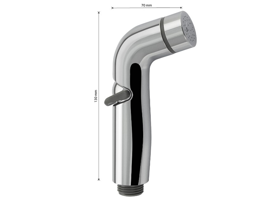 Лейка для биде гигиеническая хром 6038  САНАКС