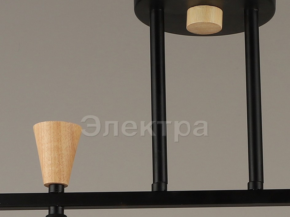 Светильник 04864-0.3-04 BK+WOOD      ELEKTRA  