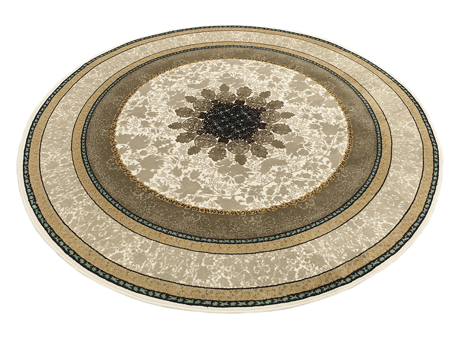 Ковер HASHT BEHESHT 120X120 SHIMA CREAM КРУГ    FARRAHI