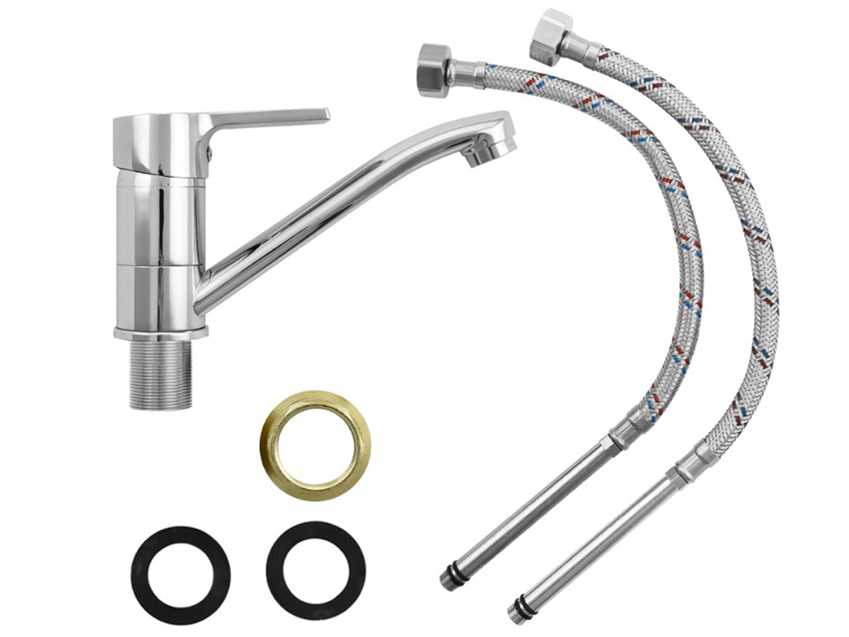 Смеситель для мойки 385014S  BIANCO  САНАКС 