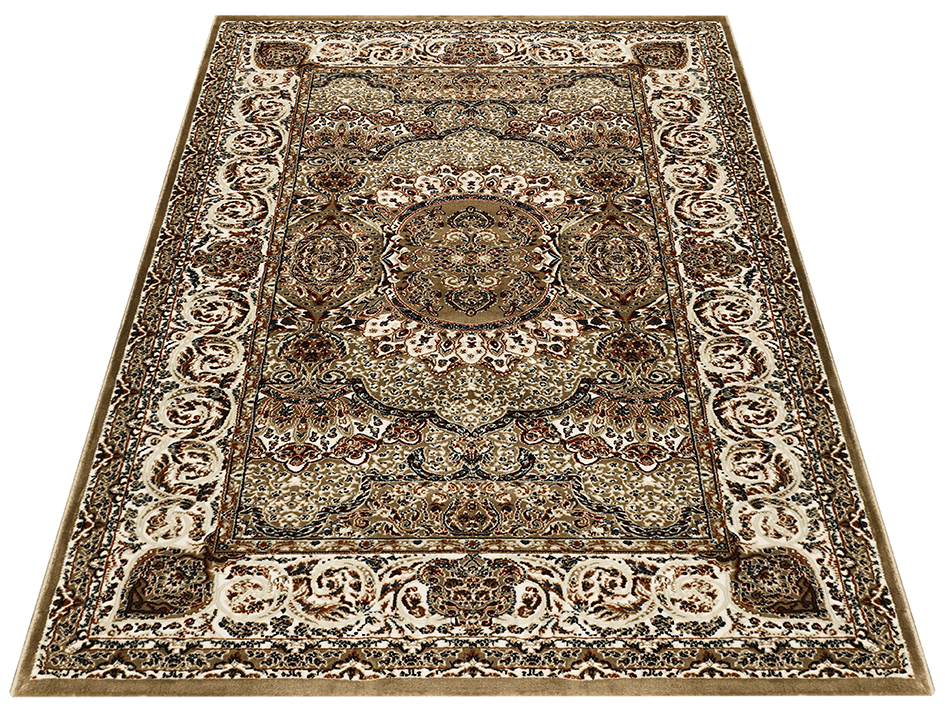 Ковер TAJMAHAL 240X340 TJ303 MUSTARD/CREAM  FDS OZ KAPLAN 