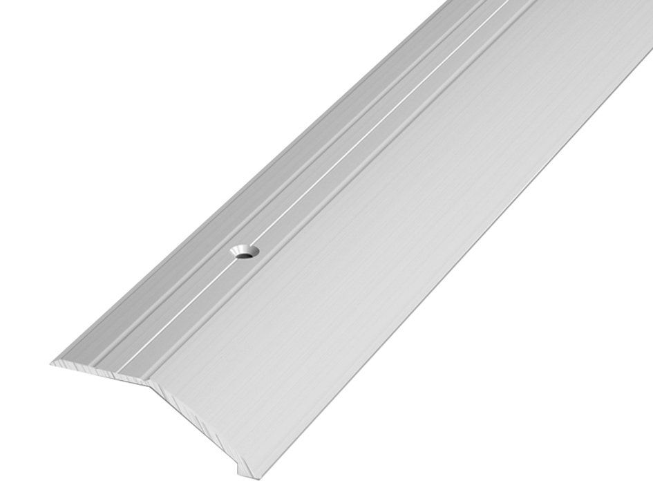 Стык 45*15мм 0.9 серебро анодированное разноуровневый со скрыт.креп.