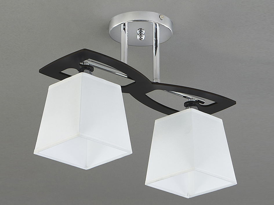 Cветильник 1116/2PL CHROME/BLACK/WHITE  ESCADA