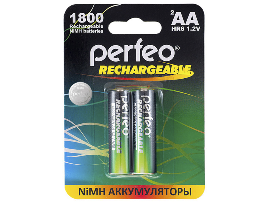 Элем питан R6 PERFEO 1800 mAh h 2шт   Элем питан R6 PERFEO 1800 mAh h 2шт