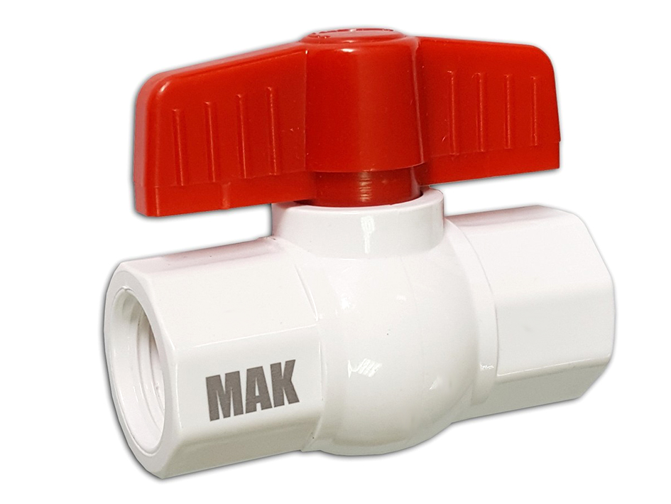 Кран шар.1/2 г/г бабочка АБС-пластик 470 МАК  САНАКС