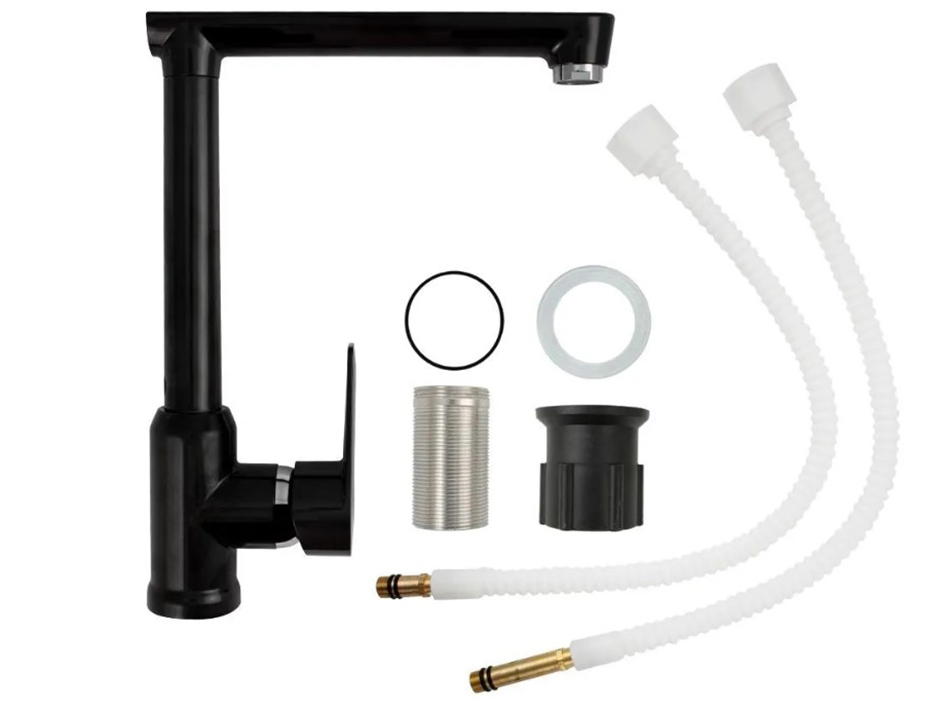 Смеситель для мойки АБС пластик черный 467 BRIMIX  САНАКС 