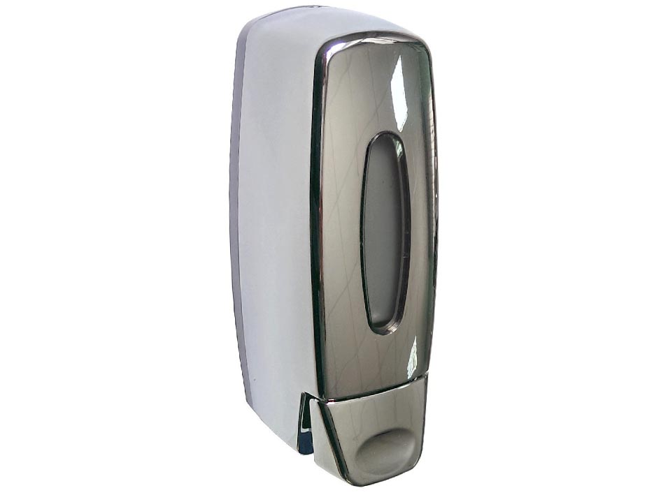 Дозатор жидкого мыла настенный пласт.хром 400мл 619 BRIMIX  САНАКС