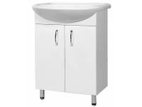 Тумба СИТИ 60 TIVOLI  с умывальником АМУР 55     