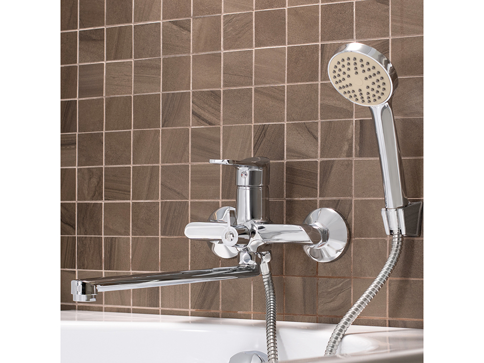 Смеситель для ванны д/н SL137-006E  РМС