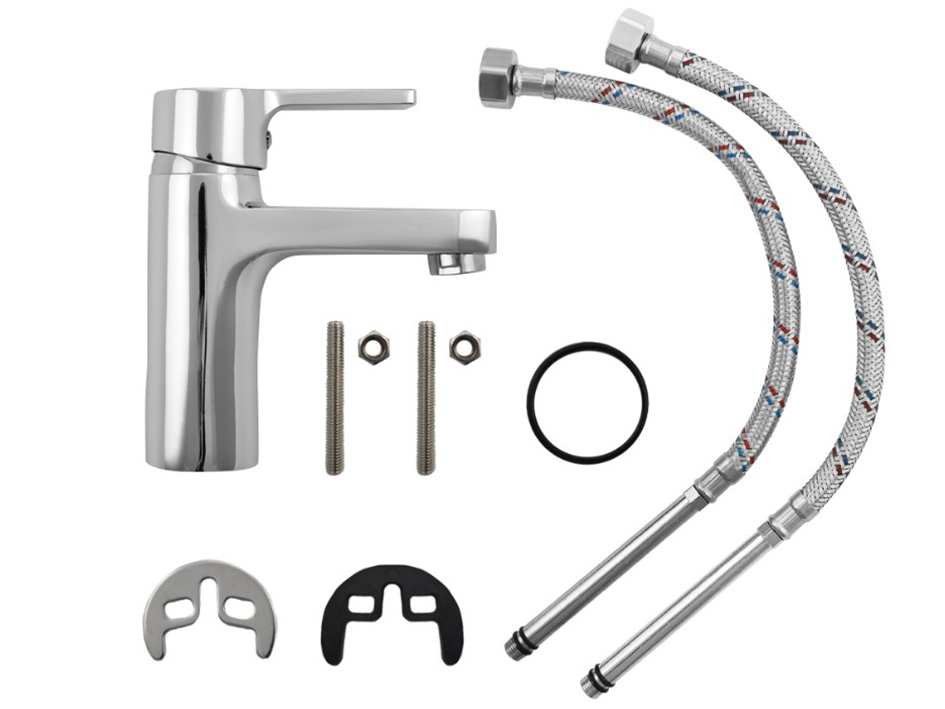 Смеситель для умывальника 385001  BIANCO  САНАКС 