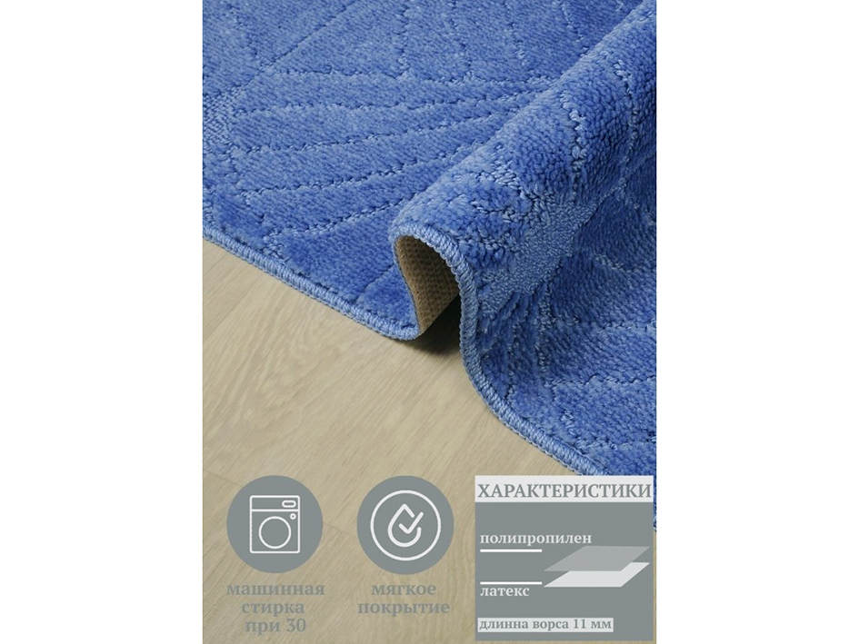 Коврик для ванной CLASSIC 50X80 CLT202004-BLUE-162   BANYOLIN HALI