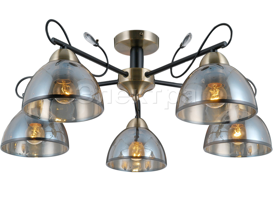 Светильник IL 0251-5CSQ-79 BK AB     ELEKTRA