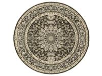 Ковер LISA 120X120 A5974A ANTRASIT-MUSTARD КРУГ  FDS OZ KAPLAN 