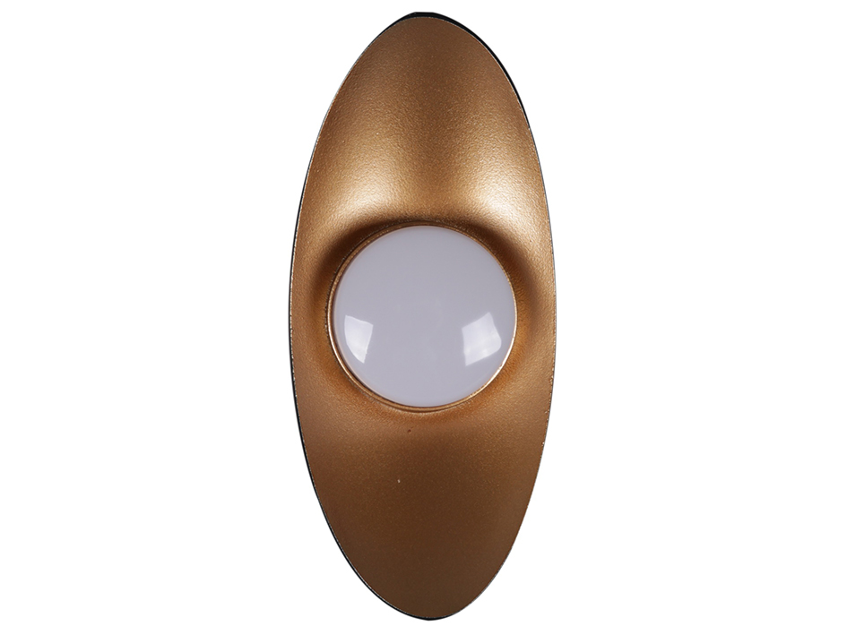 Светильник бра 86868-9.2-001JH LED7W BK+GD      ELEKTRA