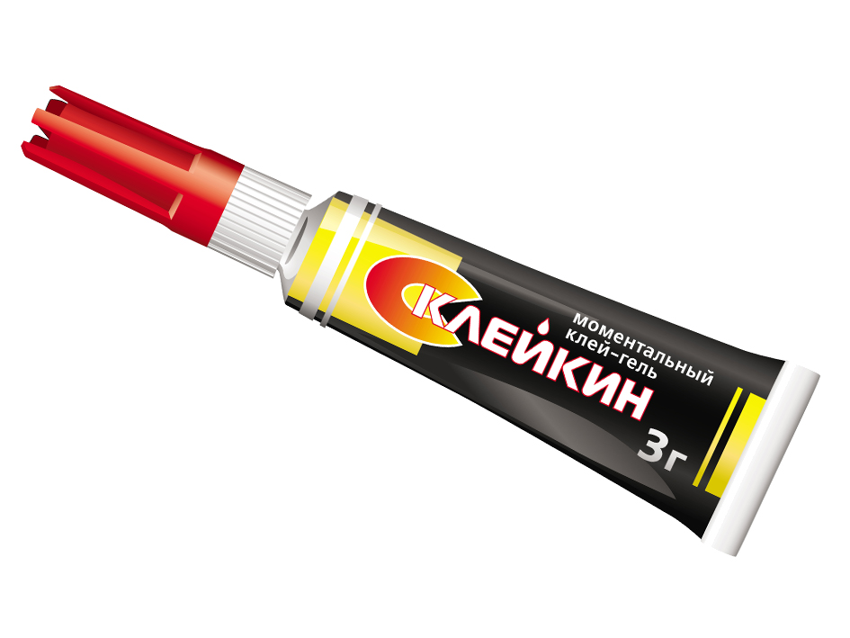 Клей-гель моментальный 3г Склейкин