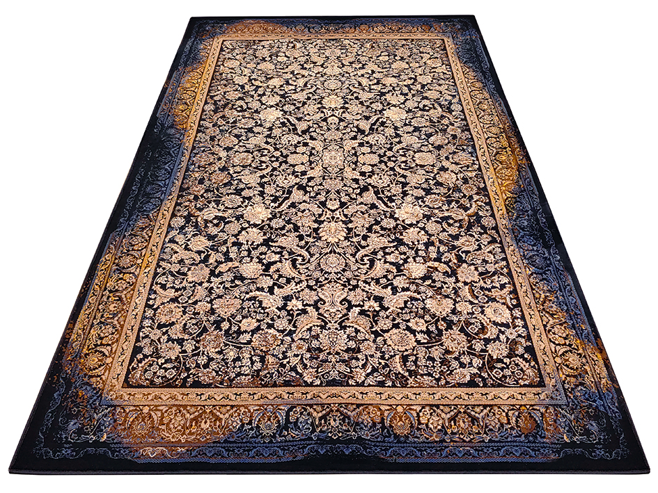 Ковер HASHT BEHESHT 150X225 VNHA003 DARK BLUE   FARRAHI