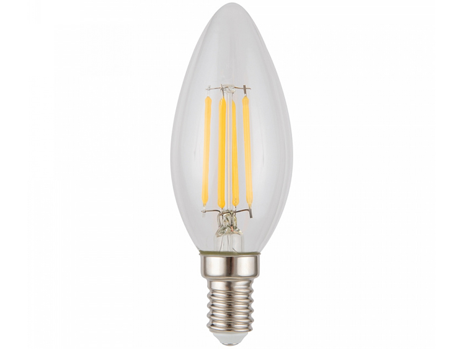 Лампа светодиодная 5W E14 3000 DIM Crystal Candle VOLTEGA  ФАКЕЛ Лампа светодиодная 5W E14 3000 DIM Crystal Candle VOLTEGA  ФАКЕЛ