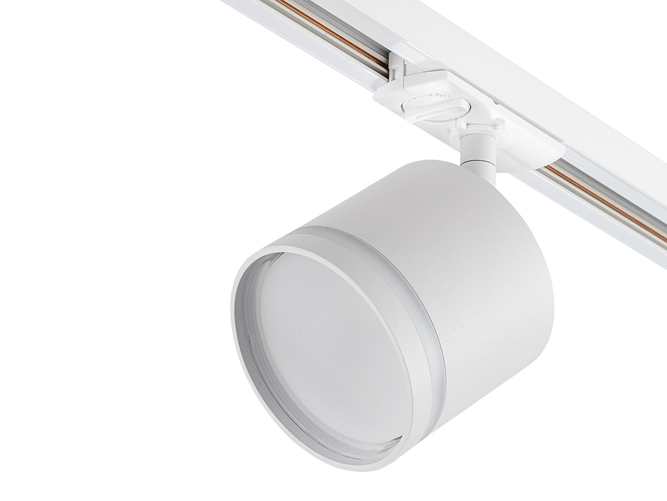 Cветильник трековый 20009TRA/02 LED SWH 10W 4200 белый матовый  ESCADA