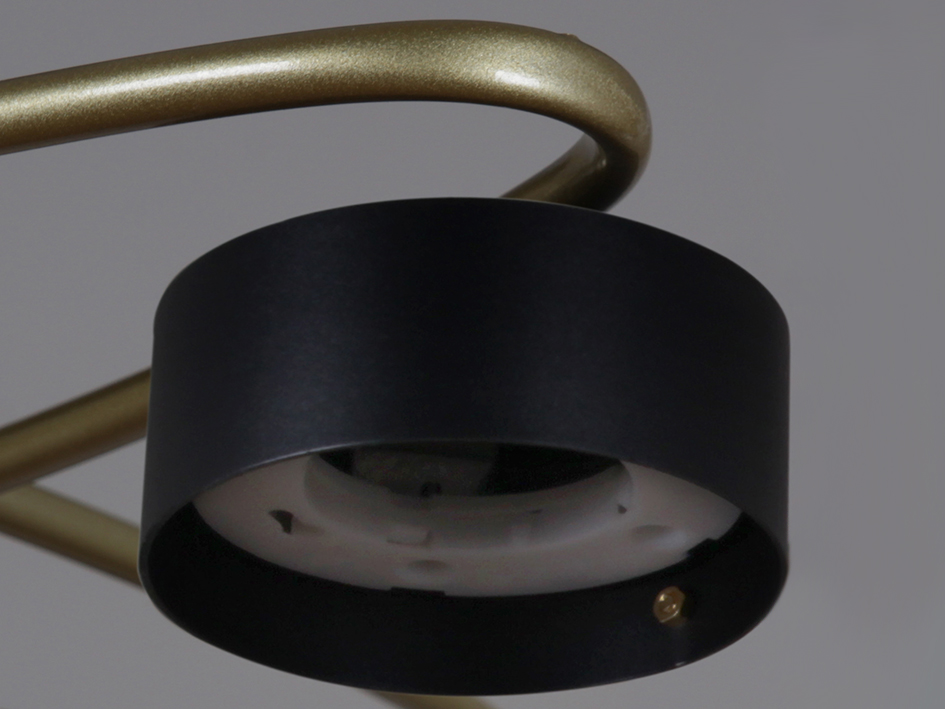 Светильник 06658-0.3-04 GD+BK GX53      ELEKTRA  