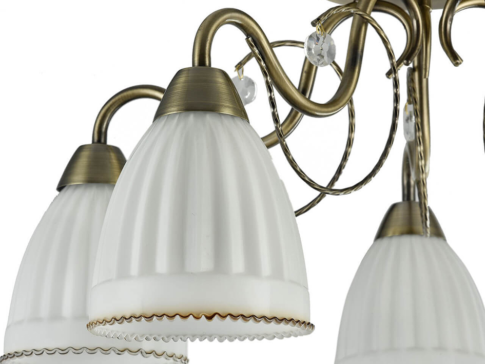 Светильник  FR2757-PL-05-BZ FREYA   ФАКЕЛ