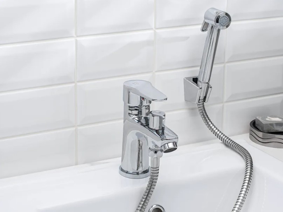 Смеситель для умывальника с душем SL141-001F-1  РМС