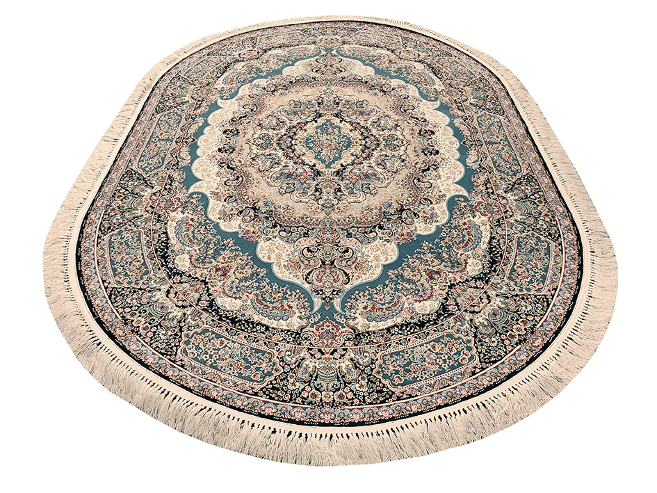 Ковер NEGARIN 150X225 KALIN BLUE ОВАЛ   FARRAHI