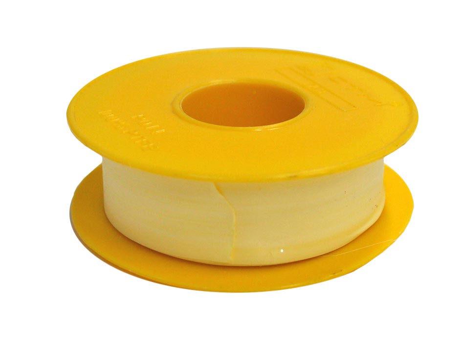 Лента 19мм*15м тефлоновая ГАЗ жёлтая  СТМ