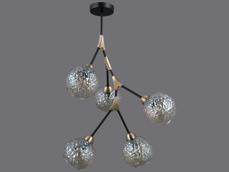 Светильник IL 0263-5PSQ-79 BK AB     ELEKTRA