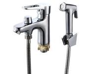 Смеситель для умывальника с душем SL141-001F-1  РМС