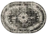 Ковер DAHLIA 160X230 0591A D.GREY BLACK SH ОВАЛ  FDS OZ KAPLAN 
