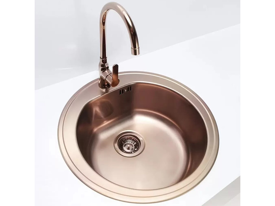 Смеситель для мойки медь Ломонд 11334 GOLDEN FOX  ARVAD GROUP