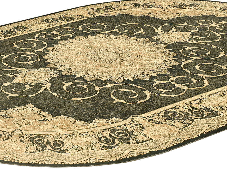 Ковер ARMAN 200X300 SHAHDOKHT HAVI BLUE ОВАЛ   FARRAHI