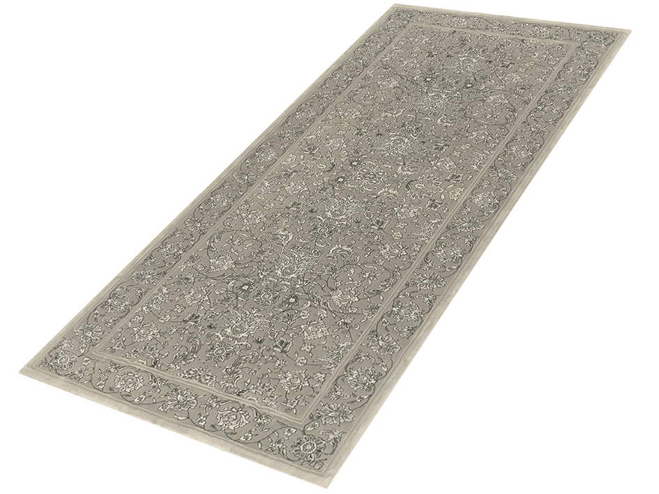 Ковер ELEGANT 160X300 EL101 SILVER L.GREY  FDS OZ KAPLAN 