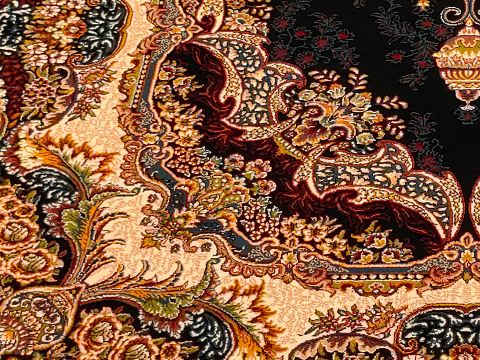 Ковер BARZIN 250X350 70010 DARK BLUE   FARRAHI