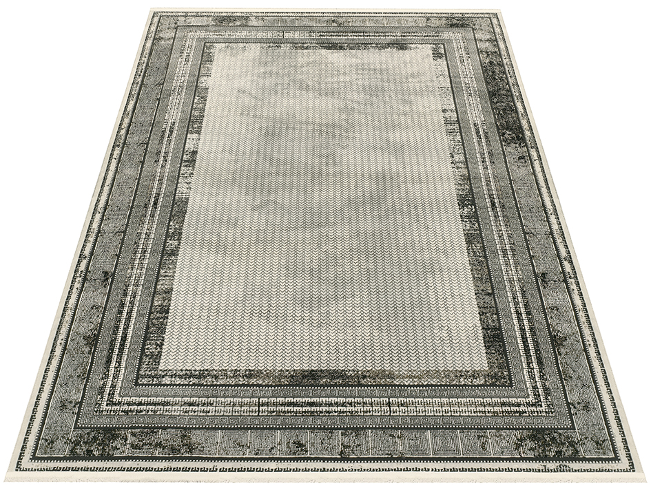 Ковер DAHLIA 240X340 2426A WHITE ANTHRACITE  FDS OZ KAPLAN 