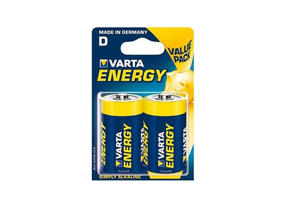 Эл.питания LR20 VARTA 4120 2шт ENERGY   Эл.питания LR20 VARTA 4120 2шт ENERGY