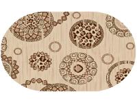 Ковер TWIST 080X150 13041/110 ОВАЛ   KARPETOFF