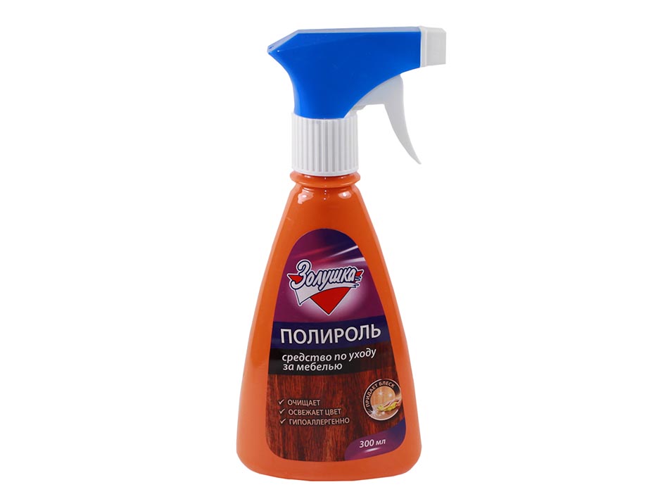 Полироль для мебели с триггером 300мл Золушка