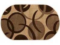 Ковер TWIST 160X230 13011/120 ОВАЛ   KARPETOFF